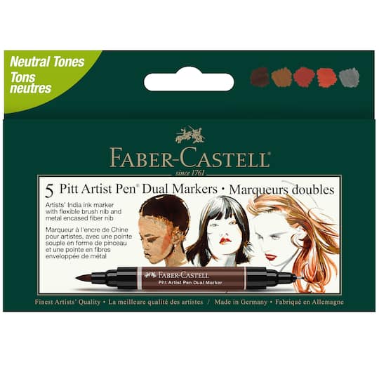 Faber-Castell® Pitt Artist Pen® Dual Markers